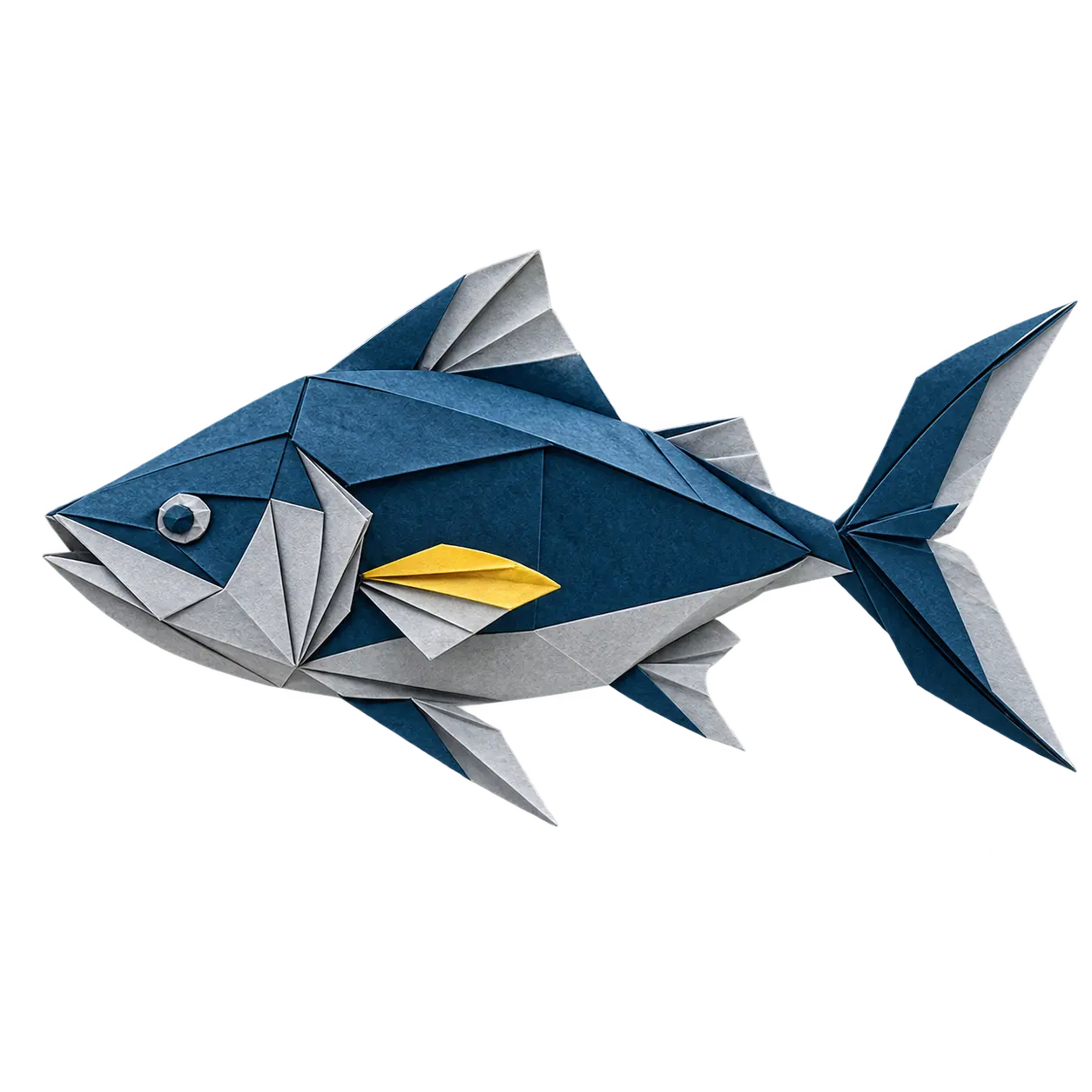 Origami fish